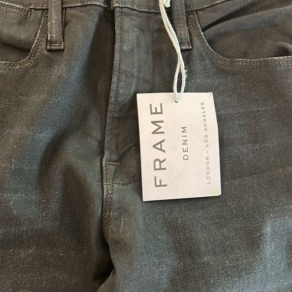 Frame Le High Skinny Triple Fringe High Rise NWT - Picture 7 of 12